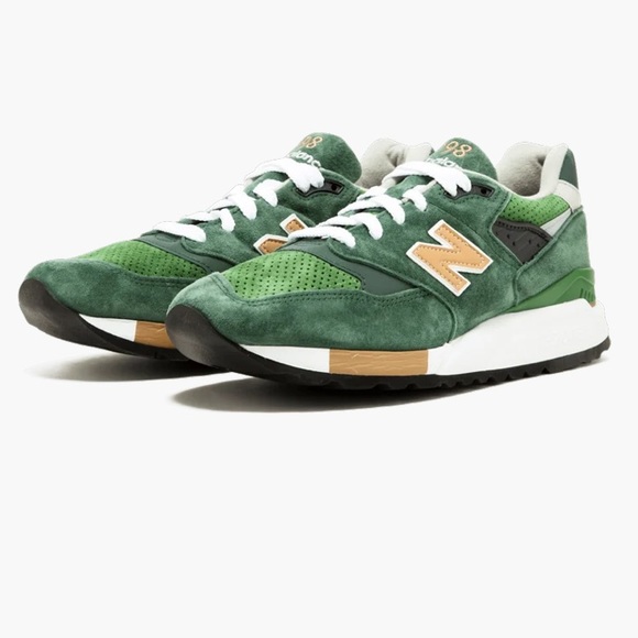 New J Crew X New Balance 998 Greenback 